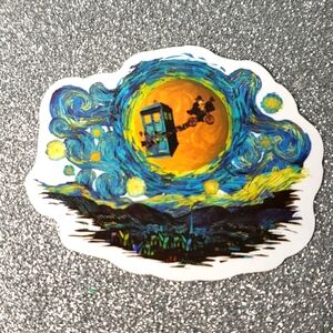 10/$10 DR. WHO Tardis waterproof sticker TV Show